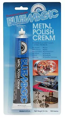 Blue Magic 300 Metal Polish Cream - 3.5 Oz. • $12.89