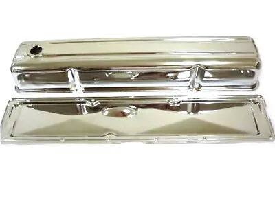 $79 • Buy 1950 - 1962 Chevy Straight 6 Cylinder 235 Chrome Valve Cover & Side Plate Kit