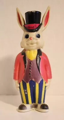 Vintage Bartholomew Rabbit 10  Blow Mold Coin Bank - 1986 • $22.50