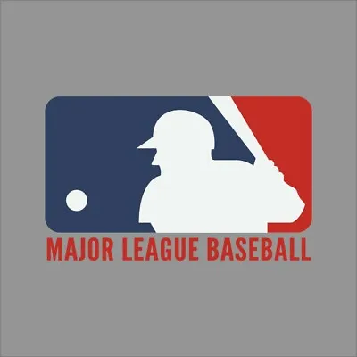 Major League Baseball MLB Logo Pro Sports Vinyl Sticker Decal Car Window Wall • $31.78