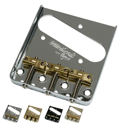 £20.99 • Buy Wilkinson WTB Telecaster Compatible Ashtray Vintage Bridge With Brass Saddles