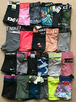 $30.94 • Buy NIKE PRO 3  Compression Shorts SIZE XS S M L XL BNWT Various Sizes And Colours