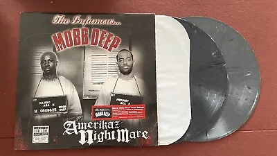 MOBB DEEP - Amerikaz Nightmare - 2004 2LP Grey Marble Promo Vinyl NM • $59.99