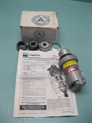 Appleton Powertite Plug ACP3023BC 30A 2W 3P 250VDC 600VAC NEW F9 • $75