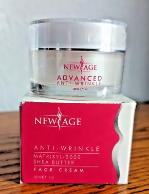 New Age Advanced Anti-Wrinkle Face Cream Matrixyl 3000 Shea Butter NOS Sealed • $20.99