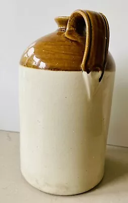 Antique Salt Glaze Demijohn Stoneware Jug With Loop Handle 1900s H: 31 CM In VGC • $60