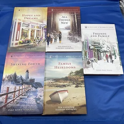 Lot Of 5 Miracles Of Marble Cove Hardcover Books 8 14-15 20-21 • $14.99
