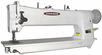 Consew 206RBL-25 25  Long Arm Walking Foot Industrial Sewing Machine With... • $5800
