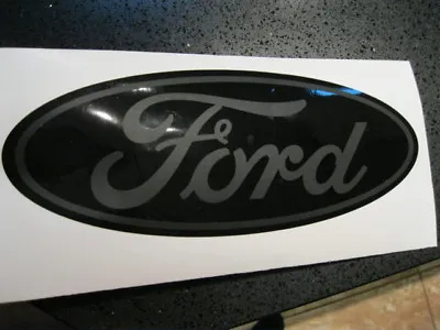 Black Ford F-250 Grill Decal 2010-2016 F350 F450 F550 Super Duty Emblem Flat • $22.95