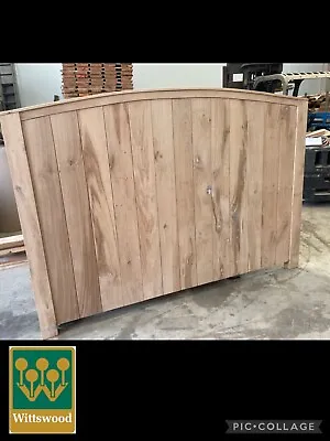 Solid Oak Driveway Gate  - Custom Sizes Available • £2101.67