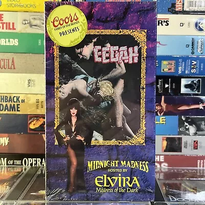 Eegah 1962 Elvira Midnight Madness VHS New Coors Promo Richard Kiel B-Movie • $26.99