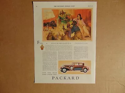£6.74 • Buy 1931 PACKARD For Discriminating Clientele Vintage Art Print Ad