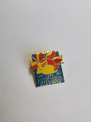 Fiesta Bowl Souvenir Pin 1994 Bank Of America Duck Race RARE • $13.86