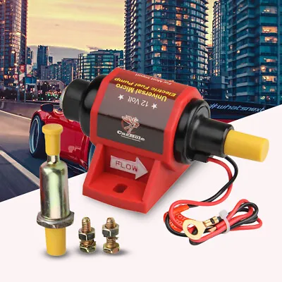 42S Universal Electric Micro Fuel Pump 28 GPH 2-3.5PSI Gasoline Only For Ford VW • $24.99