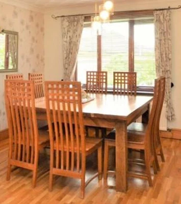 £150 • Buy Solid Mango Square Dining  Table From Life Interiors Chester