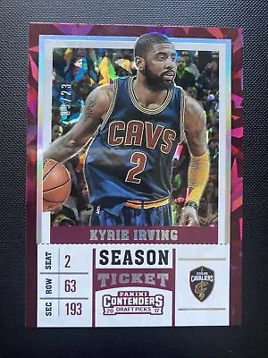 2017 Contenders Draft Picks Season Cracked Ice Ticket /23 Kyrie Irving 🔥Mavs • $9.99