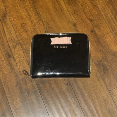 £13.99 • Buy Ted Baker Black Patent Leather With Pink Bow Ipad Case 10  X 8 