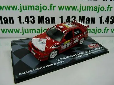 RMIT31 1/43 IXO Rallye Monte Carlo: MITSUBISHI LANCER EVO VI 1999 Makinen • $13.93