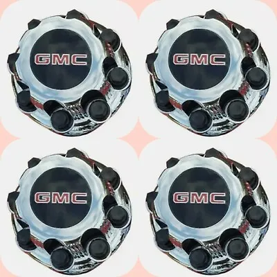 4pcs. GMC Sierra Yukon VAN 1500 2500 3500 16  Wheel  Center Caps Hub 8 Lug CAPS • $58.99