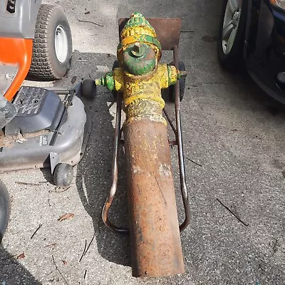 $350 • Buy Antique 1920's Cast Iron Original Fire Hydrant In Original Painted Condition