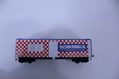 Vintage H.O. Scale Model Railroad Car Ralston Purina Advertising Red White Blue • $16.80