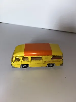 Matchbox K-27 Yellow Camping Cruiser Camper Van Diecast Model • £3.99