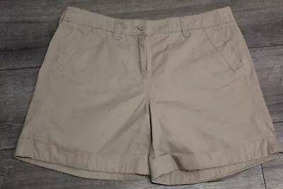 Papaya Ladies Beige Cotton Pocket Summer Shorts Size 14 • £1.99