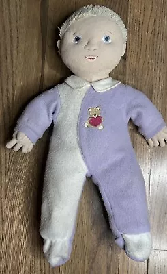 Ikea Lekkmrat Plush Boy Doll Blonde Hair Jointed Posable Cloth • $17.99