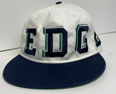 Preowned H&M - The Original Ledge California Snap Back Hat Cap Blue And White • $12.77
