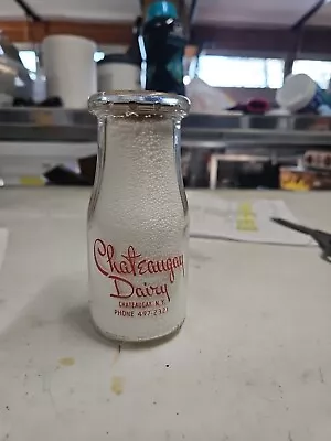 Chateaugay Dairy Half Pint New York Milk Bottle • $12
