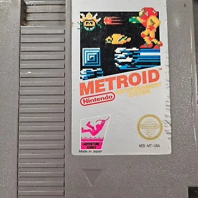 Metroid (Nintendo NES 1987) Tested Original Nice Label 8 Bit Video Game • $23.74