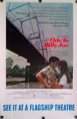 ODE TO BILLY JOE ORIGINAL MOVIE POSTER 45  X 29 1/2  • $59