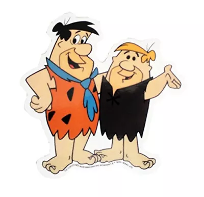 Fred And Barney Sticker Fred Flintstone And Barney Rubble Sticker The Flintsones • $5.05