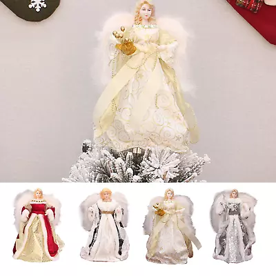 Angel Tree Topper Cross Border Pop Gold Angel Doll Tree Top Star Christmas • $27.80