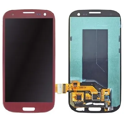 Premium LCD (No Logo) For Galaxy S3 - Red • $18.23