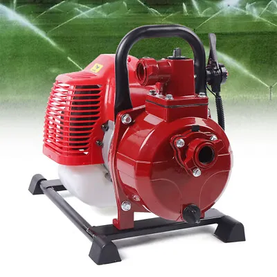 1 Inch 2HP 42.5CC Petrol Water Pump Garden Pond Pump Spraying Pump With 2M Pipe • £78.85