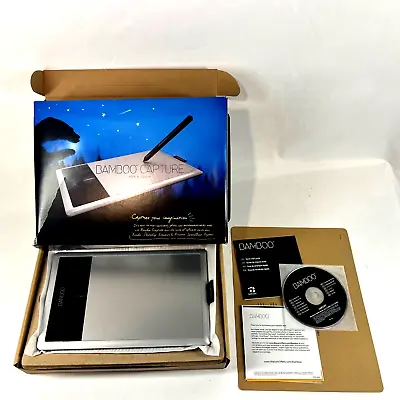 New Wacom CTH470 Bamboo Capture Pen And Touch Tablet Open Box • $58