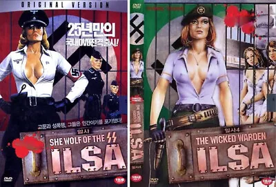 Ilsa : She Wolf Of The SS (1975) Ilsa : The Wicked Warden (1977)  DVD NEW • $8