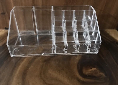 £5.99 • Buy Makeup Organiser.  Acrylic Cosmetic Organiser. Transparent Display Stand.