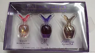 Mariah Carey Women  Mini Set  3PC Perfume Gold M  Luscious Pink SEE DETAIL • £35.70