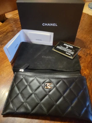$895 • Buy CHANEL LIMITED POUCH, CLUTCH, CARD HOLDER CC  Logo *Authentic  NIB