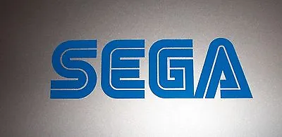 SEGA Logo Vinyl Decal Sticker BLUE 6  • $3.50