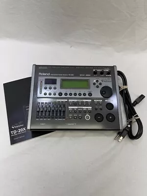 $979.99 • Buy Roland TD-20X Electric Drum Brain Module V-Drum TD20X For 30 12 9 8 6V 4 3 Kits