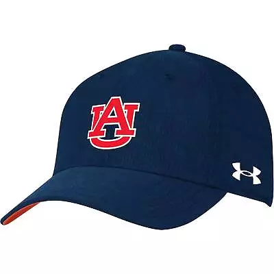 Men's Under Armour Navy Auburn Tigers CoolSwitch AirVent Adjustable Hat • $31.49