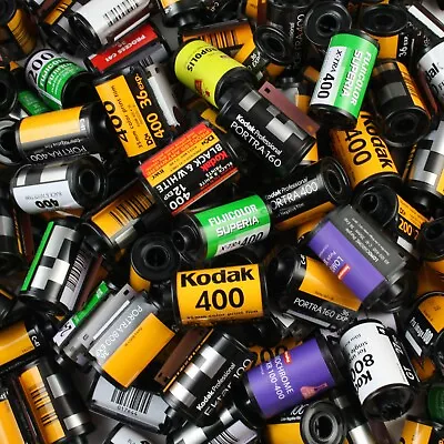 $14.99 • Buy *Lot Of 100* EMPTY Kodak Fuji 35mm Film Cassettes Canisters Bulk Loading Wedding