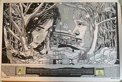 Let The Right One In By Tyler Stout 90/100 Screen Print Movie Art Poster Mondo • $495