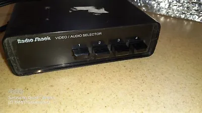 Radio Shack Vintage Audio-Video A/V Selector Switch No. 15-1956B • $15