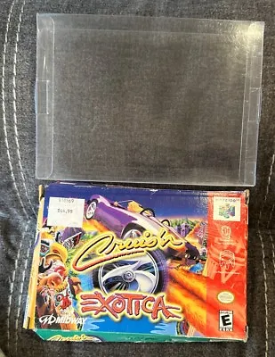 Cruis’n Exotica Nintendo 64 N64 ~ Original Box Only! ~ No Game ~ Fast Shipping! • $74.99