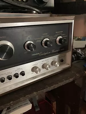 Vintage 1970's  Pioneer Qx 8000a Quad Quadraphonic Stereo Receiver Silverface • $179