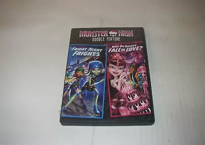 Monster High Friday Night Frights And Why Do Ghouls Fall In Love Dvd Movie C515 • $3.49